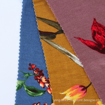 Print 95% Rayon 5% Spandex Stretch African Fabric